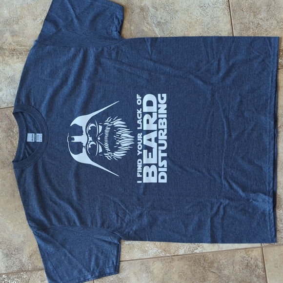 Other - Men's XL funny beard shirt